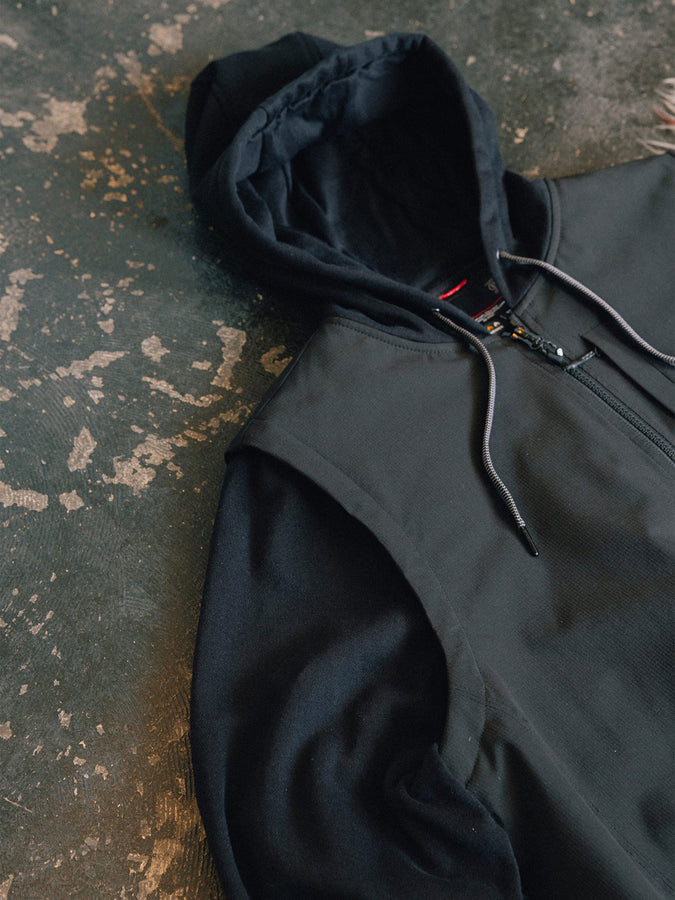 686 Merge Quilted Hoody Jacket Fall 2026 | BLACK/BLACK (BKBK)