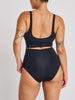 Everyday Sunday Basic Wrap Blk One Piece Swimsuit Spring 2026