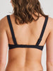 ES Recycled Rib Underwire Black Bikini Top Spring 2026