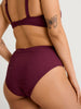 ES Black Cherry High Retro Bikini Bottom Spring 2026