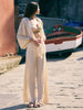 ES Resort Pant Wide Knit Crochet Cover Up Summer 2026