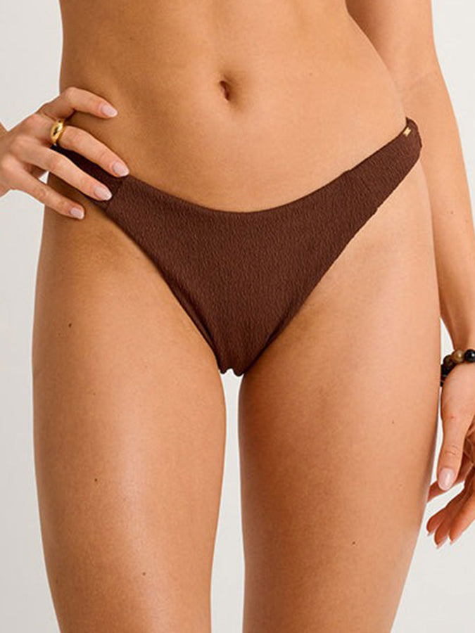 ES Roasted Chestnut High Bikini Bottom Spring 2026 | ROASTED CHESTNUT