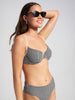 ES Gingham Texture Underwire Bikini Top Summer 2026