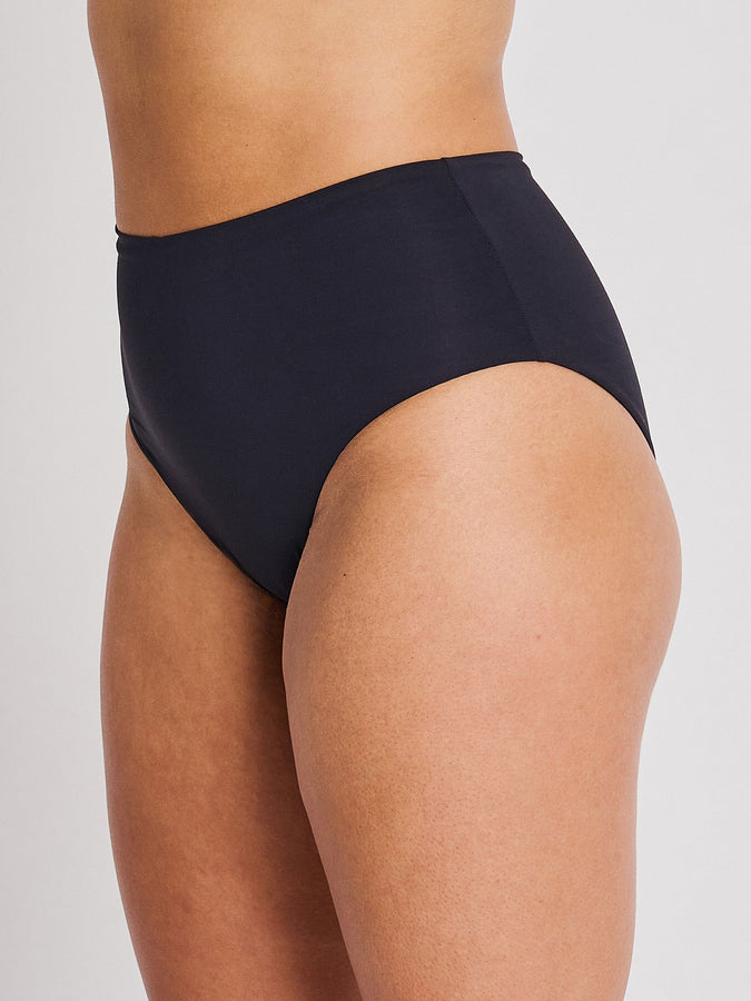ES Black Basic High Retro Bikini Bottom Spring 2026 | BLACK