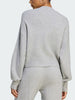 Adidas Essentials Knit Medium Grey Heather Cardigan Fall 2026