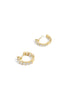 Treasure Box Inside & Out Infinity Huggies In Gold