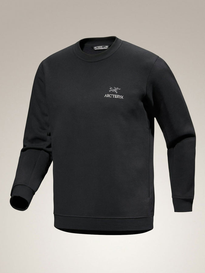 Arc'teryx Emblem Crewneck Sweatshirt | BLACK