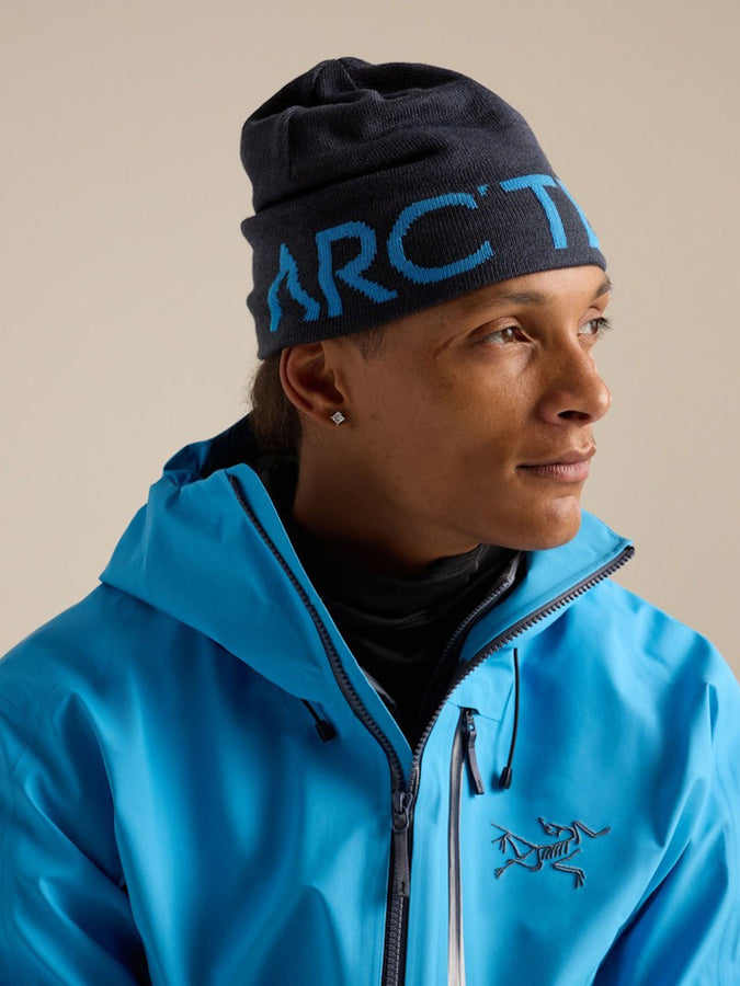 Arc'teryx Word Head Beanie | BLACK SAPPHIRE/AQUA