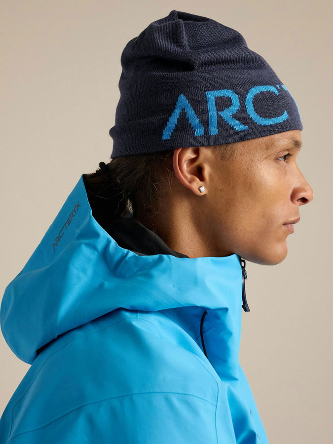 Arc'teryx Word Head Beanie | BLACK SAPPHIRE/AQUA
