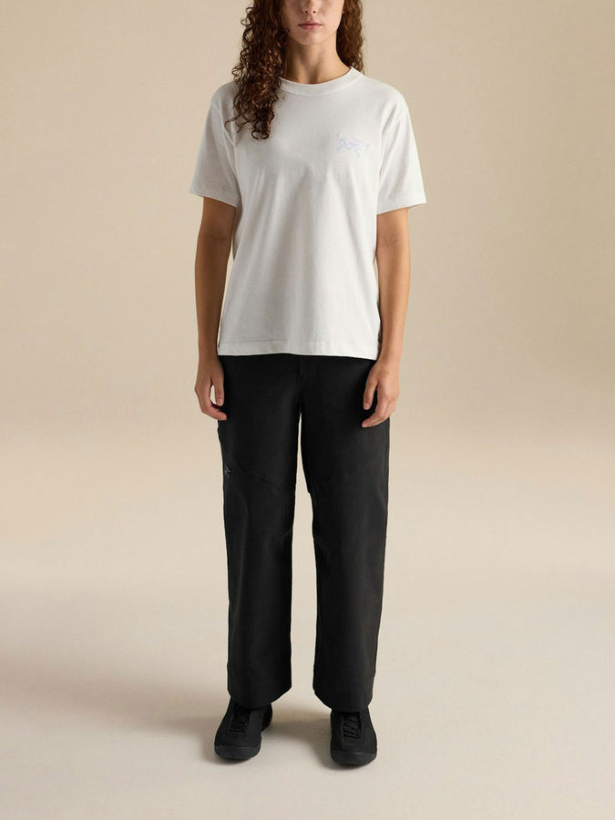 Arc'teryx Kragg Cotton Little Bird T-Shirt Fall 2026 | WHITE LIGHT/WHITE