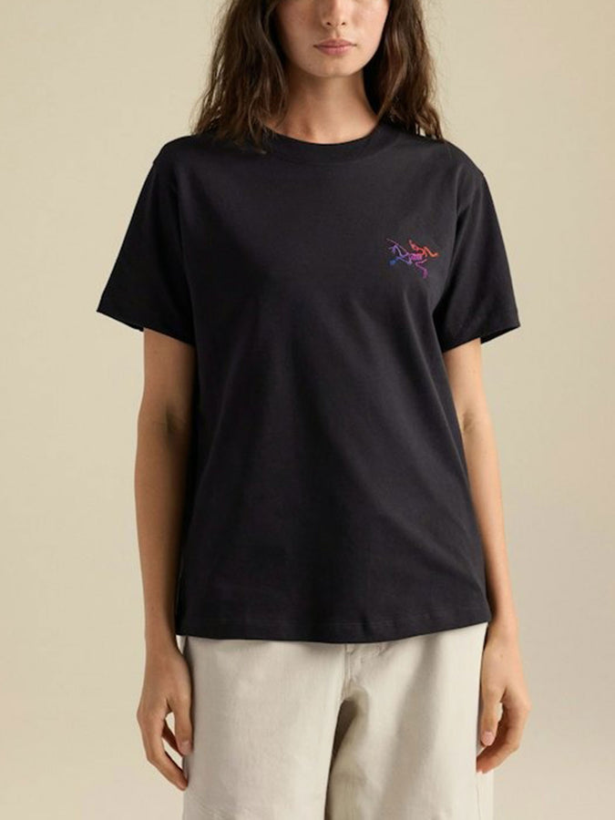 Arc'teryx Kragg Cotton Little Bird T-Shirt Fall 2026 | BLACK/MULTI