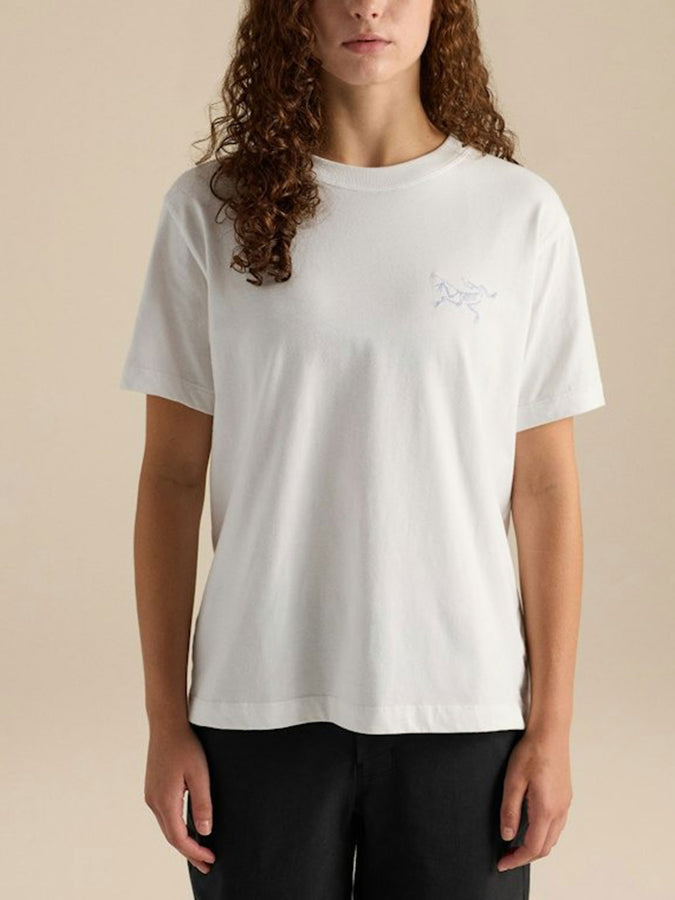 Arc'teryx Kragg Cotton Little Bird T-Shirt Fall 2026 | WHITE LIGHT/WHITE