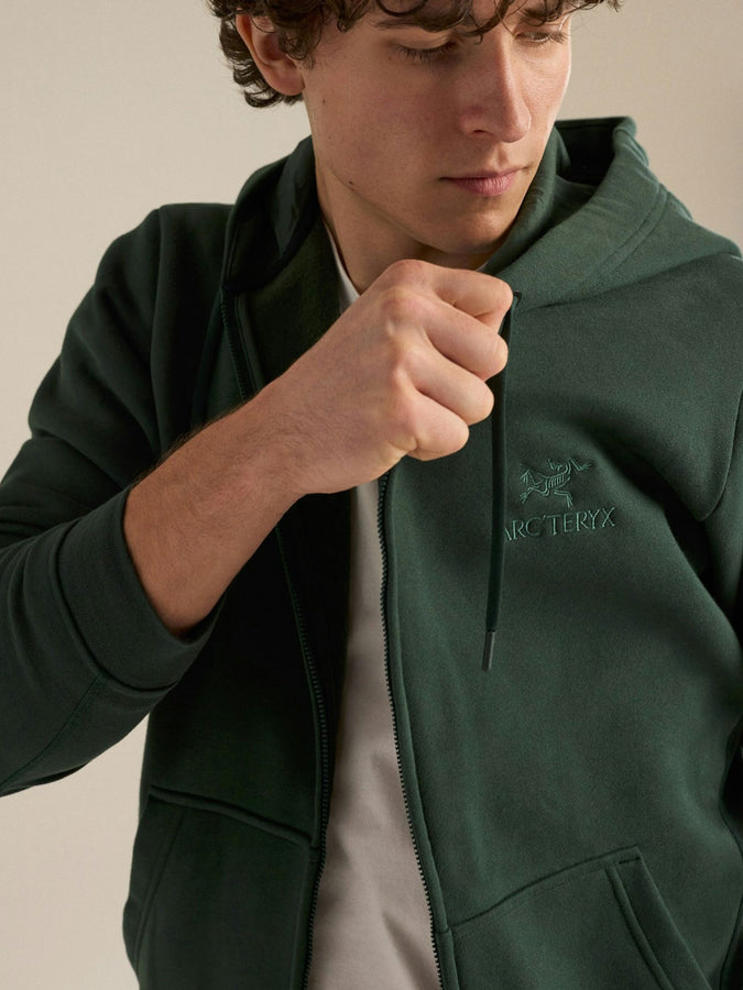 Arcteryx Emblem Zip Hoodie Fall 2026 | DARK JADE