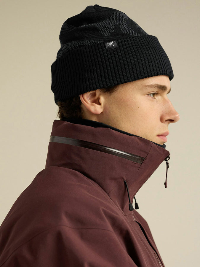Arc'teryx Grotto Rib Beanie | BLACK/GRAPHITE