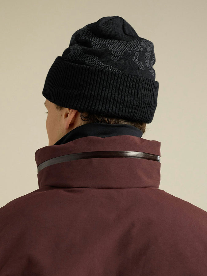 Arc'teryx Grotto Rib Beanie | BLACK/GRAPHITE