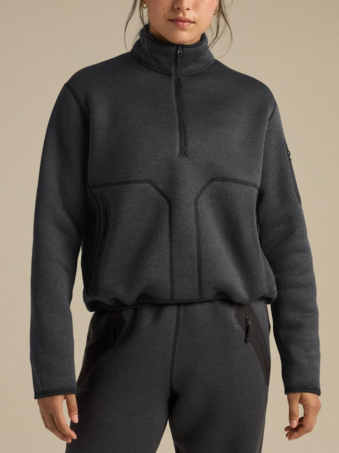 Arc'teryx Covert 1/2 Zip Fleece Fall 2026 | BLACK HEATHER