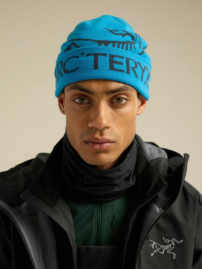 Arc'teryx Bird Word Beanie | AQUACULTURE/BLACK SAPPHIRE