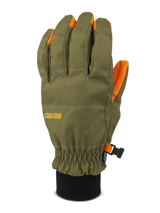 Crab Grab Slush Gloves | OLIVE/ORANGE
