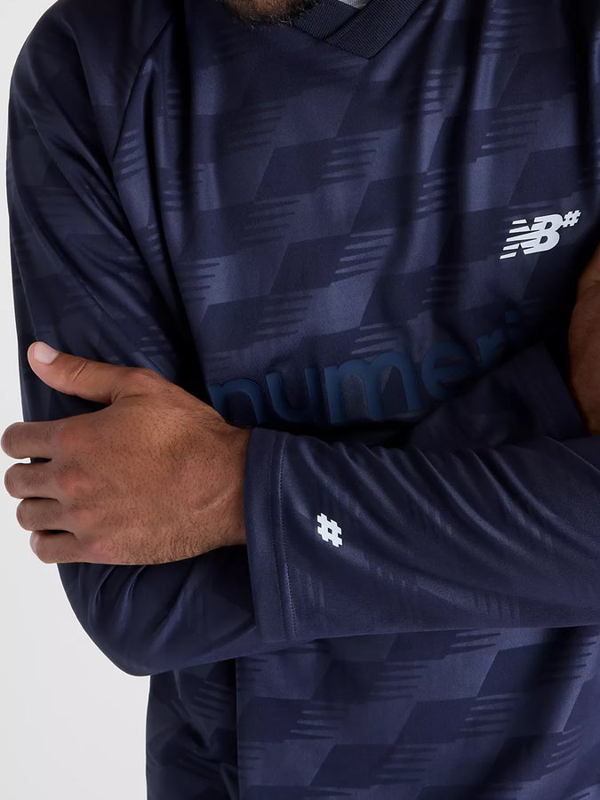 Nb Numeric Team Long Sleeve Jersey Fall 2026 | DARK NIGHT (DNT)