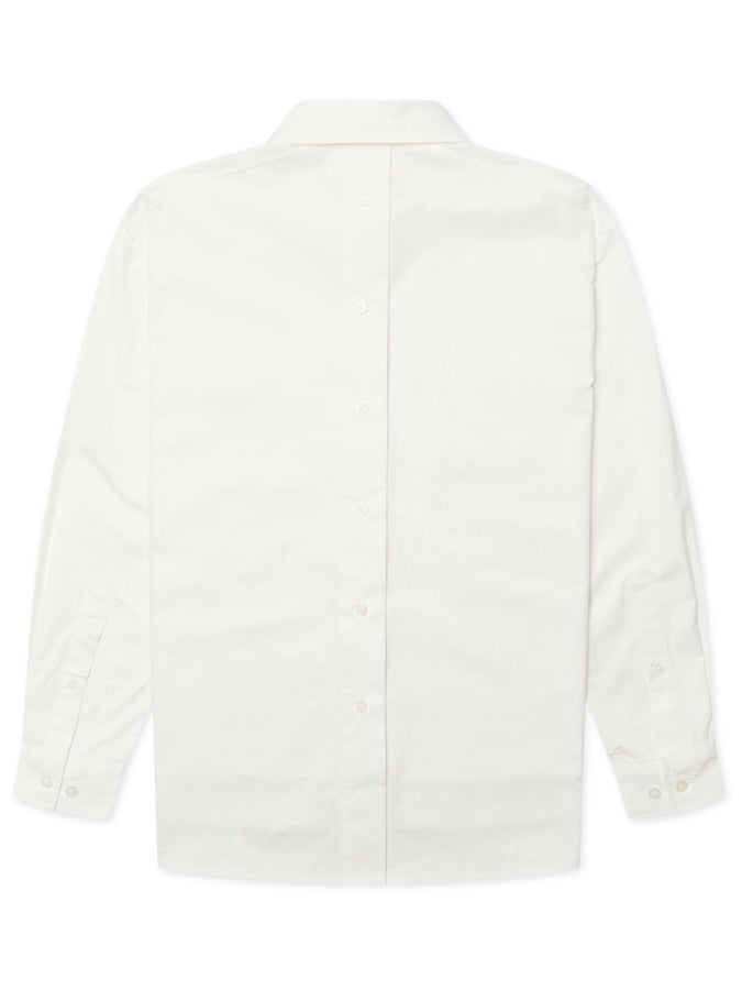 Woodbird Lei Long Sleeve Buttondown Shirt Fall 2026 | WHITE