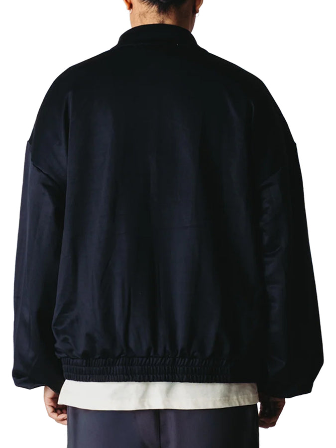Woodbird Chang Solid Track Jacket Fall 2026 | BLACK