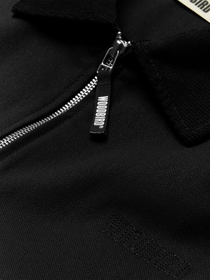 Woodbird Pon Nickle Work Jacket Fall 2026 | BLACK