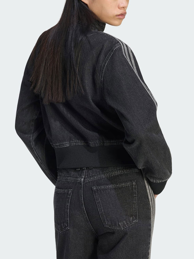 Adidas Firebird Track Denim Black Jacket Fall 2026 | BLACK
