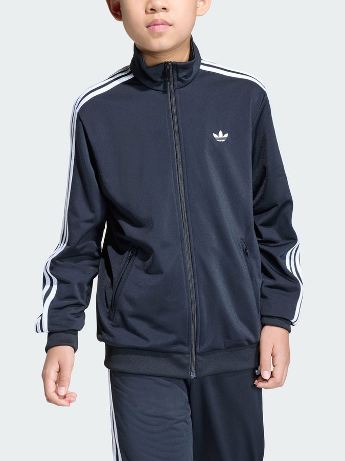 Adidas Adicolor Firebird Loose Track Jacket Spring 2026 | BLACK/WHITE
