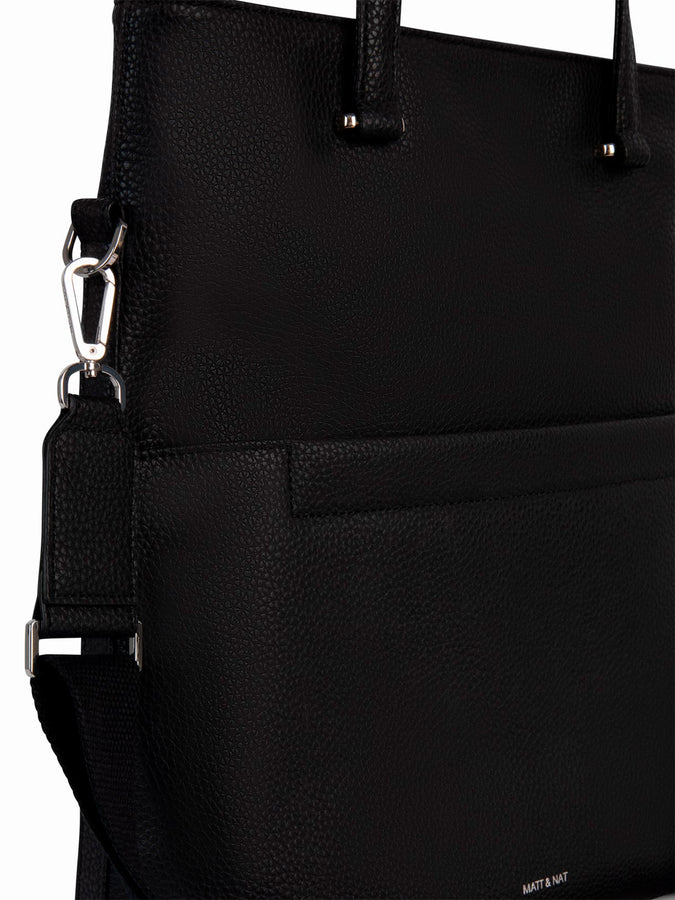 Purity Matt & Nat Lennie Tote Bag Fall 2024 | BLACK