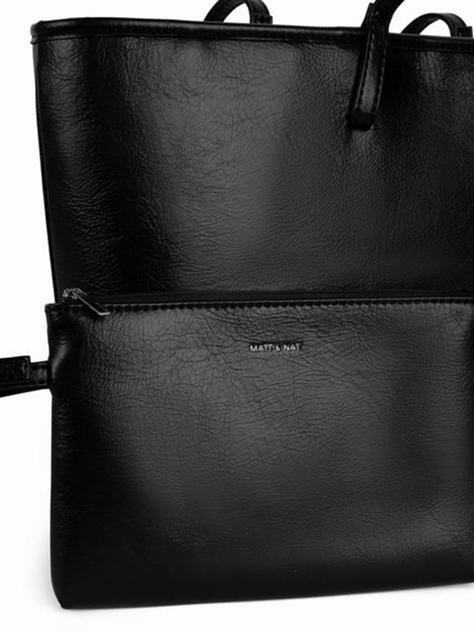 Matt & Nat Eliza Theme Women Tote Bag | BLACK