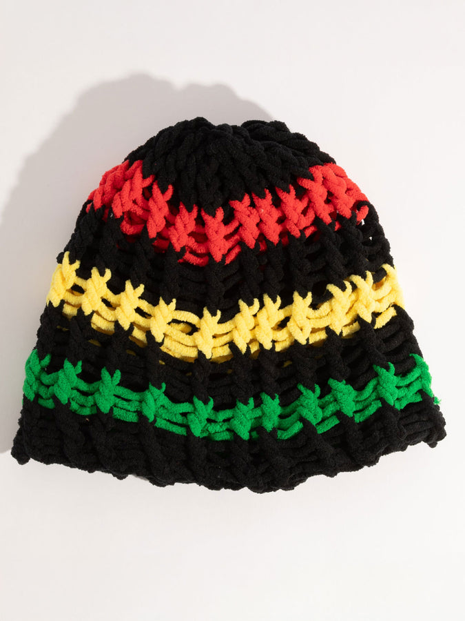 Coal Lampshade Mid Size Beanie | BLACK/RASTA (BRA)