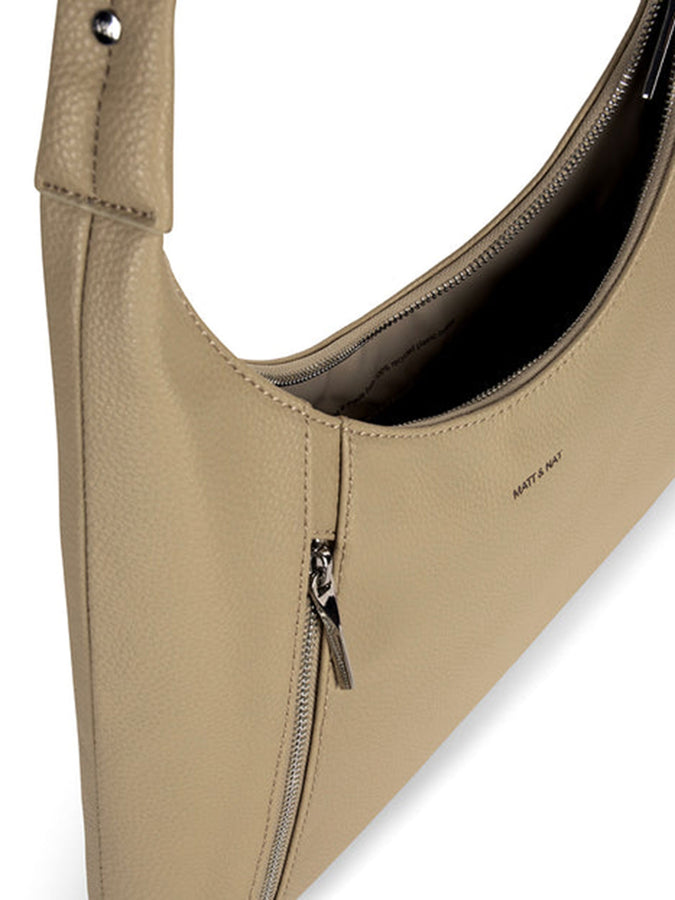 Matt & Nat Grain Morgan Handbag | ALMOND