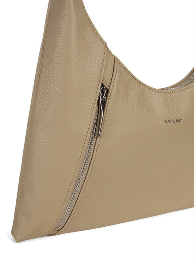 Matt & Nat Grain Morgan Handbag | ALMOND