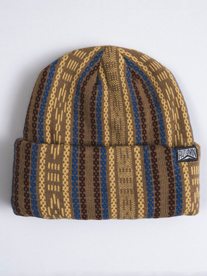 Autumn Knapsack Beanie | DARK SAND