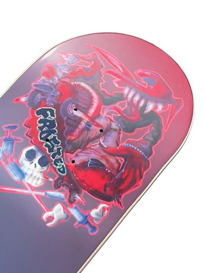 Frosted Flesh 8.5'' Skateboard Deck | CHARCOAL/RED