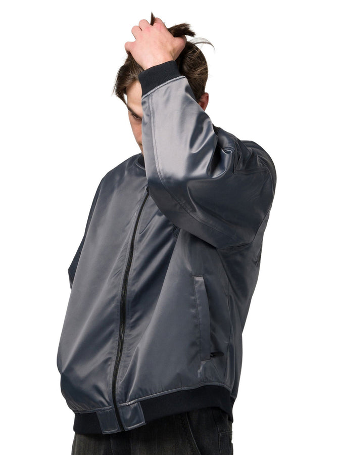 Souvenir Flight Bomber Jacket Winter 2027 | WOLF GREY