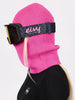 Eivy Foldable Knit True Pink Balaclava Beanie