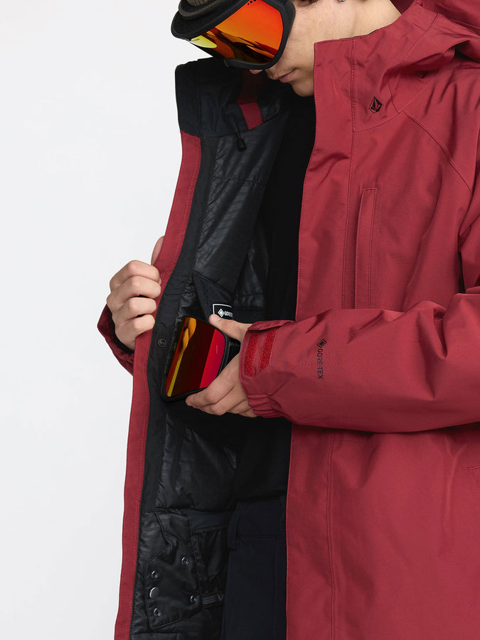 Volcom GORE-TEX  Dua Insulated Jacket Winter 2026 | BURNT RED (BTR)