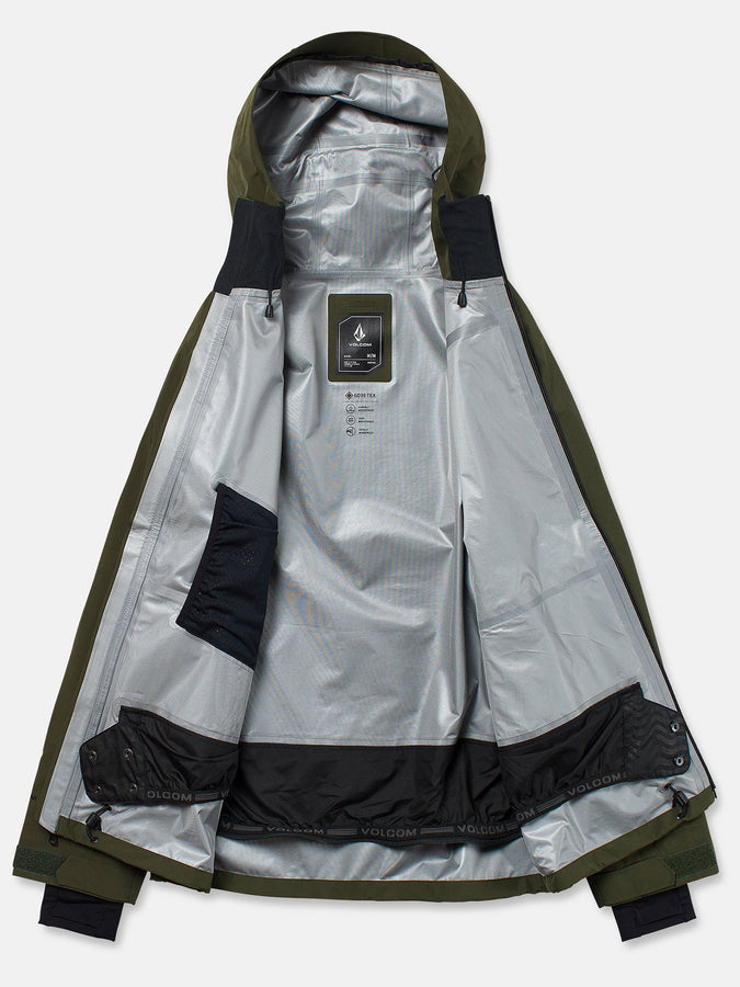 Volcom GORE-TEX Tester 3L 2027 – Shell Jacket | DARK GREEN (DGN)