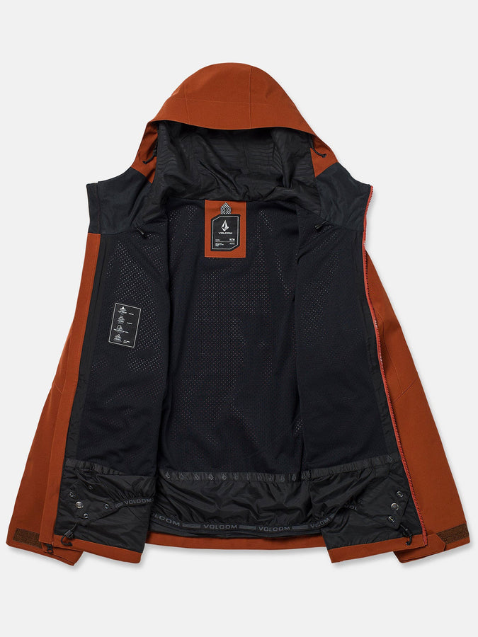 Volcom Brighton 2027 – Shell Jacket | BURNT ORANGE (BOG)