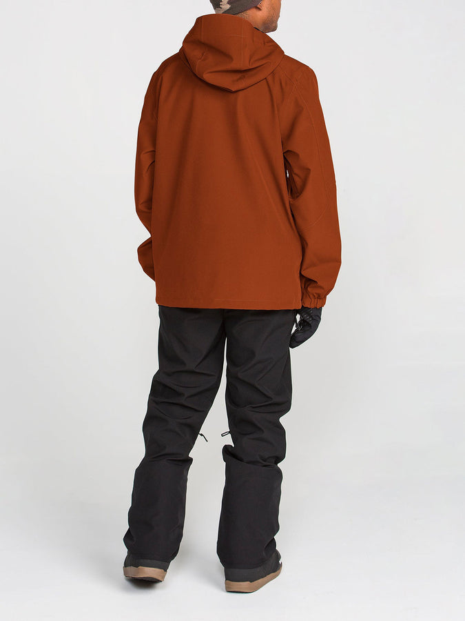 Volcom Brighton 2027 – Shell Jacket | BURNT ORANGE (BOG)
