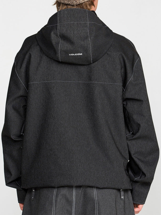 Volcom Top Stitch 2027 – Shell Jacket | BLACK DENIM (BD0)
