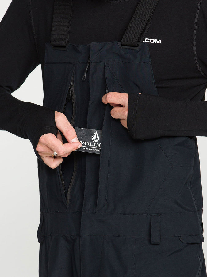 Volcom GORE-TEX Rain 2027 – Shell Bib | BLACK (BLK)