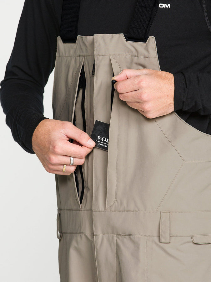 Volcom GORE-TEX Rain 2027 – Shell Bib | KHAKI (KHA)