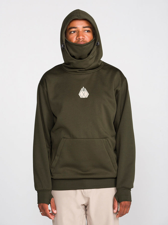 Volcom Hydro Riding Hoodie Winter 2027 | DARK GREEN (DGN)