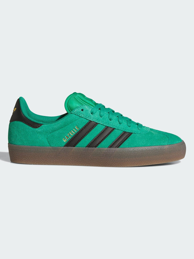 Adidas Gazelle Adv Court Green/Black/Gum 5 Shoes Spring 2026 | COURT GREEN/CORE BLACK/GUM 5