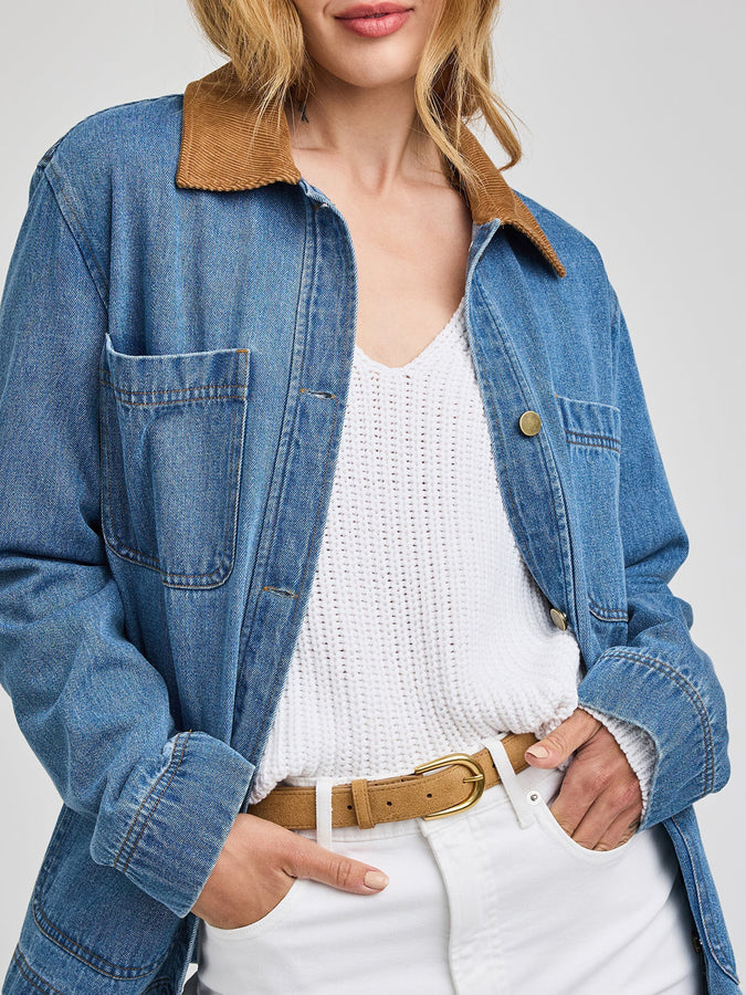 Gentle Fawn Flynn Jacket Spring 2026 |LIGHT WASH