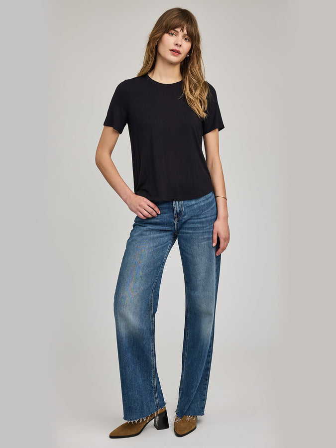 Gentle Fawn Brielle T-Shirt Spring 2026 | BLACK