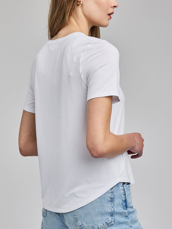 Gentle Fawn Brielle T-Shirt Spring 2026 | WHITE
