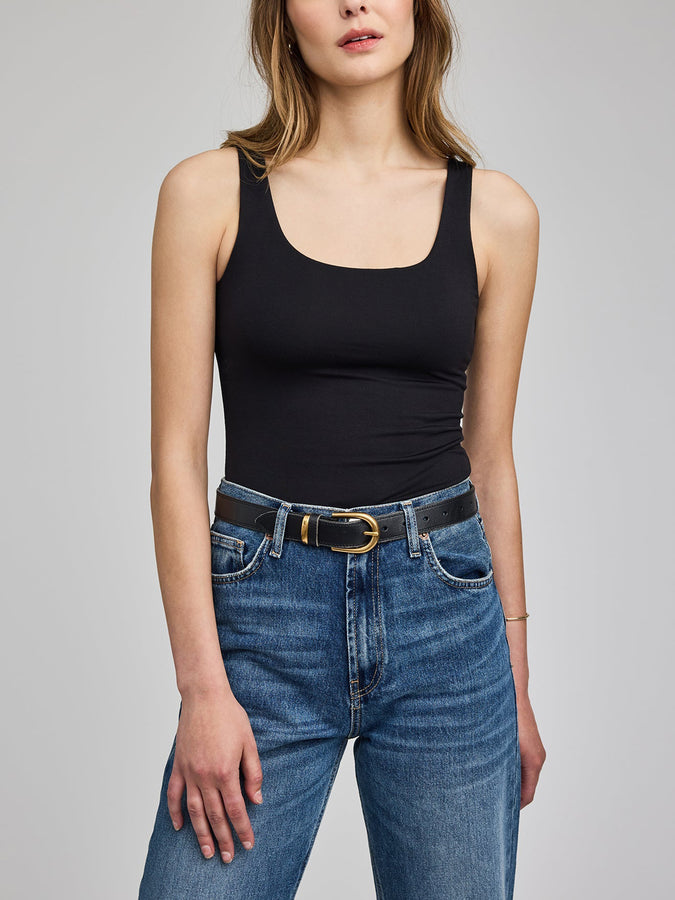 Gentle Fawn Blanche Tank Top Spring 2026 | BLACK
